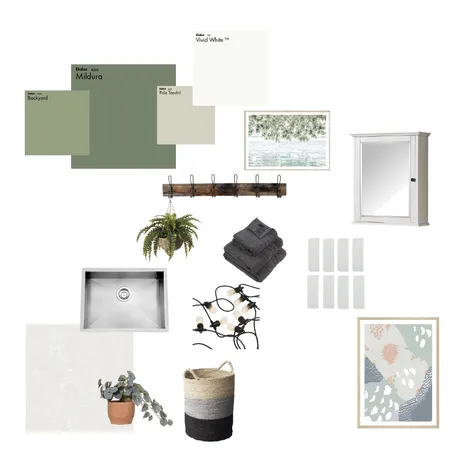 Laundry Sample Board Interior Design Mood Board by Z_Armstrong on Style Sourcebook