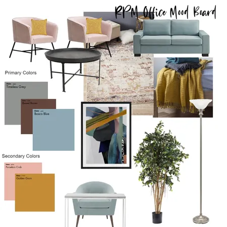 RPM Office Decor Interior Design Mood Board by Joiful Creations on Style Sourcebook