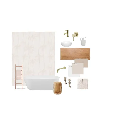Bathroom blush Interior Design Mood Board by halipino on Style Sourcebook