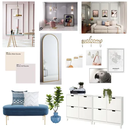 Entryway 5 Interior Design Mood Board by Carolina Nunes on Style Sourcebook