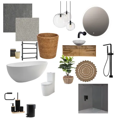 BATHROOM OPTION1 Interior Design Mood Board by Anu on Style Sourcebook