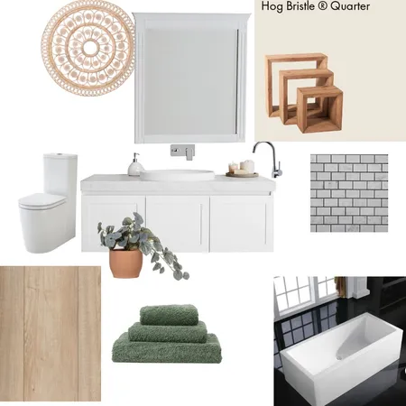 Master Bathroom Interior Design Mood Board by ATE on Style Sourcebook