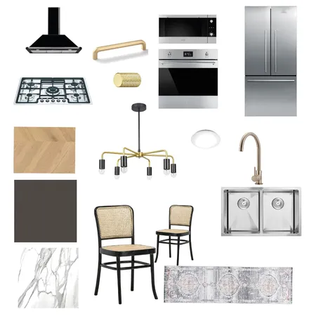 grey Cabinets Kitchen Interior Design Mood Board by Farahtauseef on Style Sourcebook