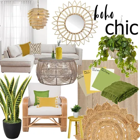 boho chic Interior Design Mood Board by mmelwhite on Style Sourcebook