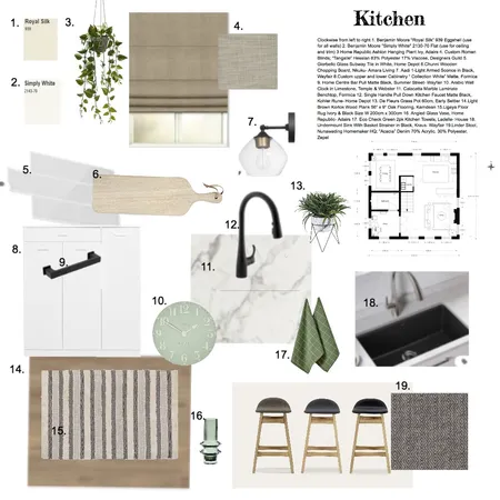 Kitchen Interior Design Mood Board by kcogden on Style Sourcebook