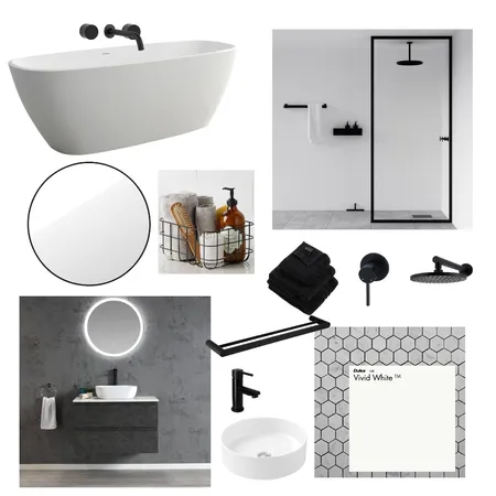 Main Bathroom Interior Design Mood Board by MelissaRosewarne on Style Sourcebook