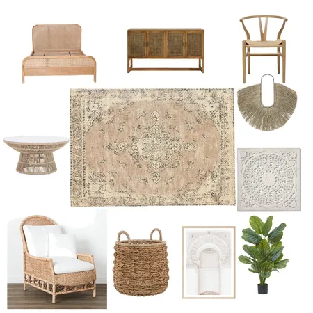 bohemian Interior Design Mood Board by zoeshelley2 on Style Sourcebook