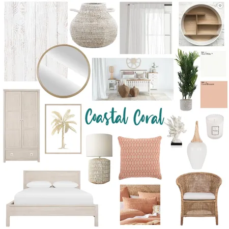coral coastal 2 Interior Design Mood Board by AmandaKowal on Style Sourcebook