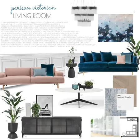 Living room Interior Design Mood Board by JessMamone on Style Sourcebook
