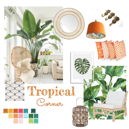 Tropical Corner Interior Design Mood Board by Rogue on Style Sourcebook