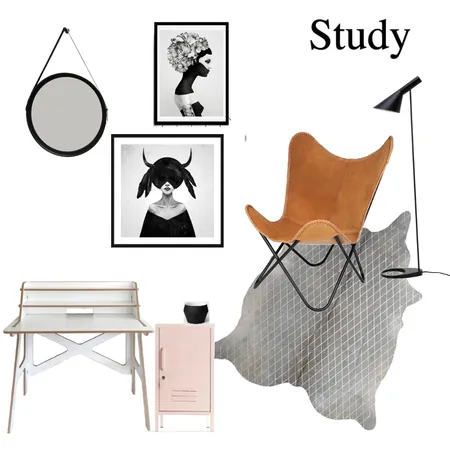 Study Interior Design Mood Board by andrina day on Style Sourcebook