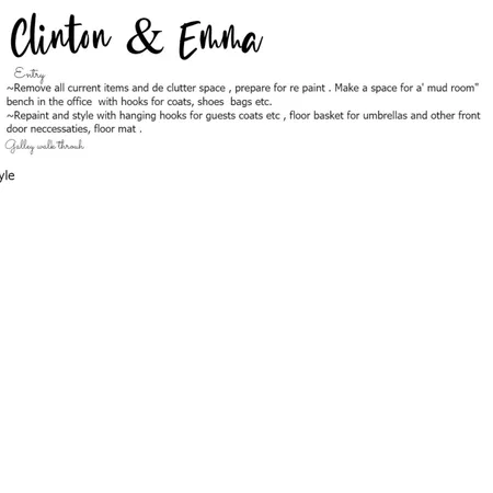 clinton and emma Interior Design Mood Board by Colette on Style Sourcebook