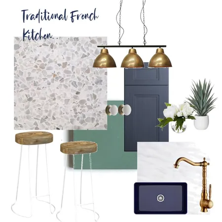 Traditional French Kitchen Interior Design Mood Board by Famewalk Interiors on Style Sourcebook