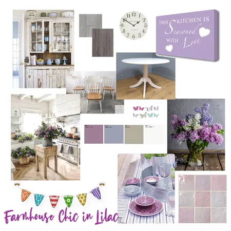 Country Chic in Lilac Interior Design Mood Board by Rogue on Style Sourcebook
