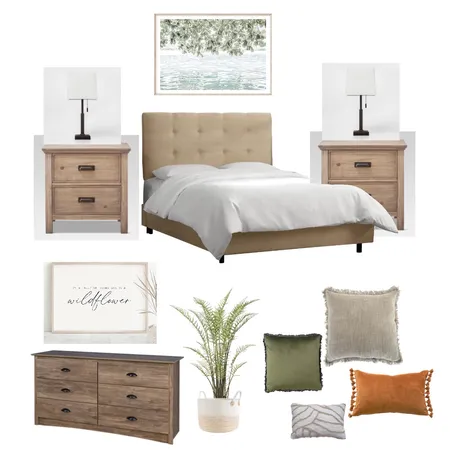 Gisele’s Bedroom Interior Design Mood Board by Naty Grandi Design on Style Sourcebook