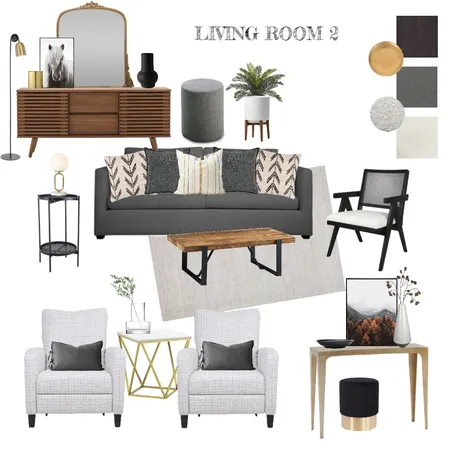 Sharon Penner LIVING ROOM 2 Interior Design Mood Board by rooms by robyn on Style Sourcebook