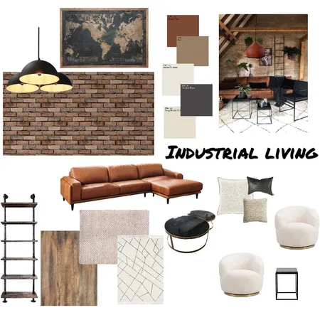 Module 2 Living Room Interior Design Mood Board by rachaelm23 on Style Sourcebook