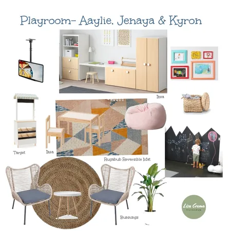 Kellie Lock Playroom 2 Interior Design Mood Board by Lisa Crema Interiors and Styling on Style Sourcebook