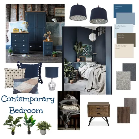 Contemporary Bedroom Interior Design Mood Board by Rogue on Style Sourcebook