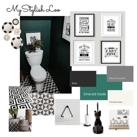 Stylish Loo Interior Design Mood Board by Rogue on Style Sourcebook