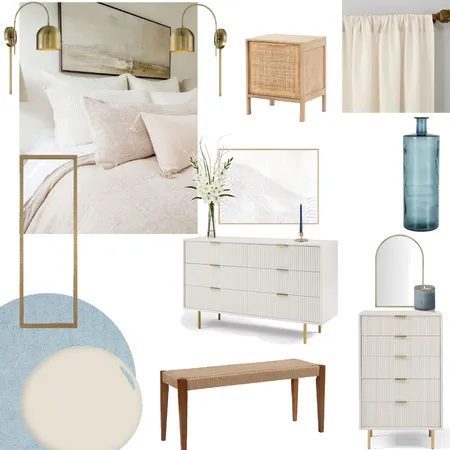 Highland House Master Bedroom Interior Design Mood Board by Lazuli Azul Designs on Style Sourcebook