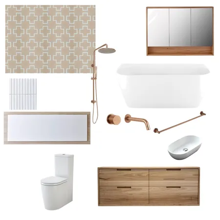 Main Bathroom Interior Design Mood Board by ellabrown on Style Sourcebook