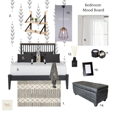 Bedroom Interior Design Mood Board by GinelleChavez on Style Sourcebook
