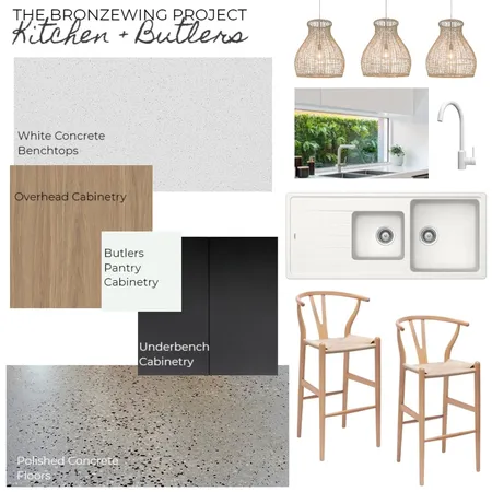 The Bronzewing Project - Kitchen Interior Design Mood Board by makindesign on Style Sourcebook