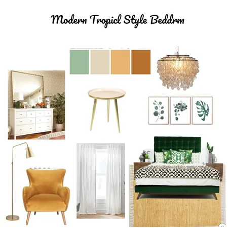 Modern Tropical Interior Design Mood Board by moona1990 on Style Sourcebook