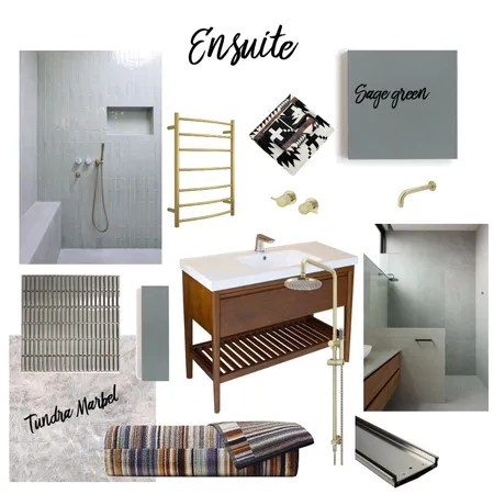 Shona and Chris Ensuite Interior Design Mood Board by Leigh Fairbrother on Style Sourcebook