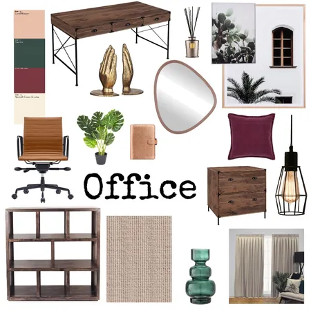 office Interior Design Mood Board by AmandaKowal on Style Sourcebook