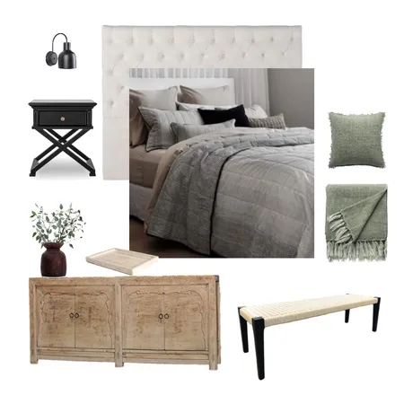 Bellevue - Main Bedroom Interior Design Mood Board by Alpine Abode on Style Sourcebook