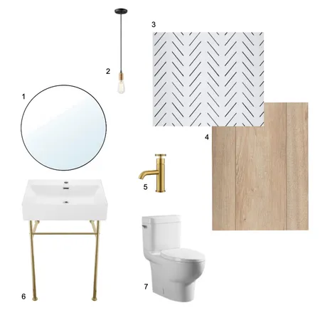 Assignment 9 bathroom Interior Design Mood Board by hhazelden on Style Sourcebook