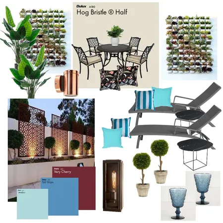 Pool Side - Diana Interior Design Mood Board by House of Serena Smith Designs on Style Sourcebook