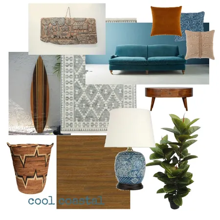 Cool Coastal Interior Design Mood Board by jacqueinkfock on Style Sourcebook