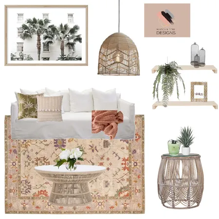 California Pink Interior Design Mood Board by Maegan Perl Designs on Style Sourcebook