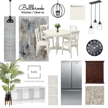 Bellbrook Kitchen / Dine-in (option B) Interior Design Mood Board by Nis Interiors on Style Sourcebook