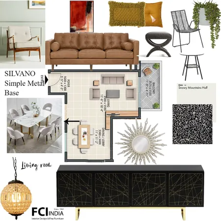 Living room Interior Design Mood Board by Seemanty on Style Sourcebook