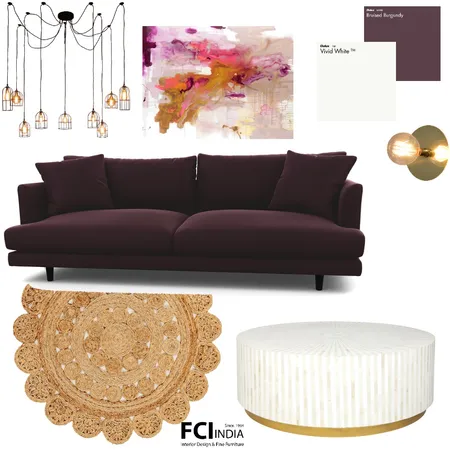 Living room Interior Design Mood Board by Seemanty on Style Sourcebook