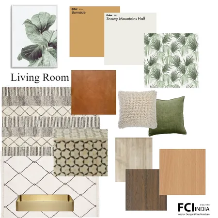 Living room - Material board Interior Design Mood Board by Seemanty on Style Sourcebook