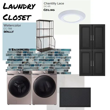 Laundry Closet Interior Design Mood Board by seniarene on Style Sourcebook