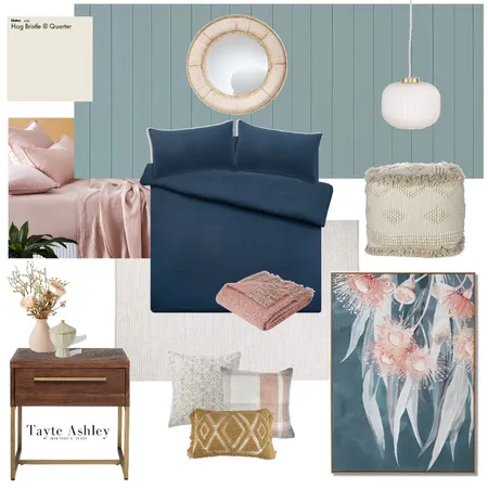 Coastal Country Bedroom Interior Design Mood Board by Tayte Ashley on Style Sourcebook