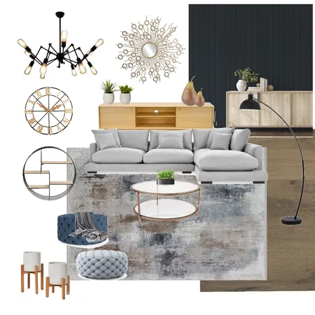 Boho living room Interior Design Mood Board by M.Design on Style Sourcebook