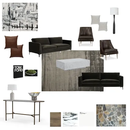 Lounge Room Concept Interior Design Mood Board by Mood Collective Australia on Style Sourcebook