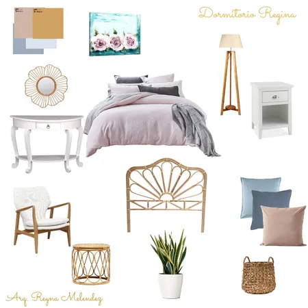 Dormitorio Interior Design Mood Board by Isabela Meléndez on Style Sourcebook