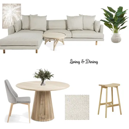 Millie Dining and Living Space Interior Design Mood Board by Jennypark on Style Sourcebook