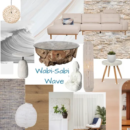Wabi-Sabi Wave Interior Design Mood Board by lsmoore on Style Sourcebook