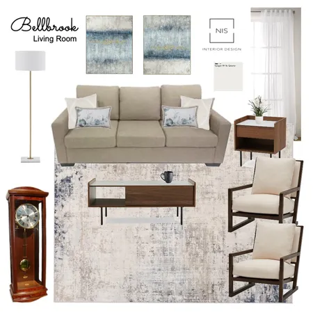 Bellbrook Living Room (option A) Interior Design Mood Board by Nis Interiors on Style Sourcebook