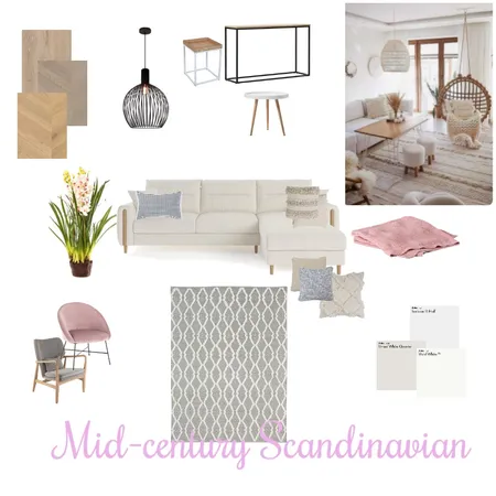 Mid-century Scandinavian Interior Design Mood Board by SEG Desgins on Style Sourcebook