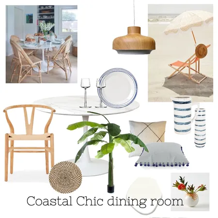 Coastal Chic dining room Interior Design Mood Board by Annemarie de Vries on Style Sourcebook